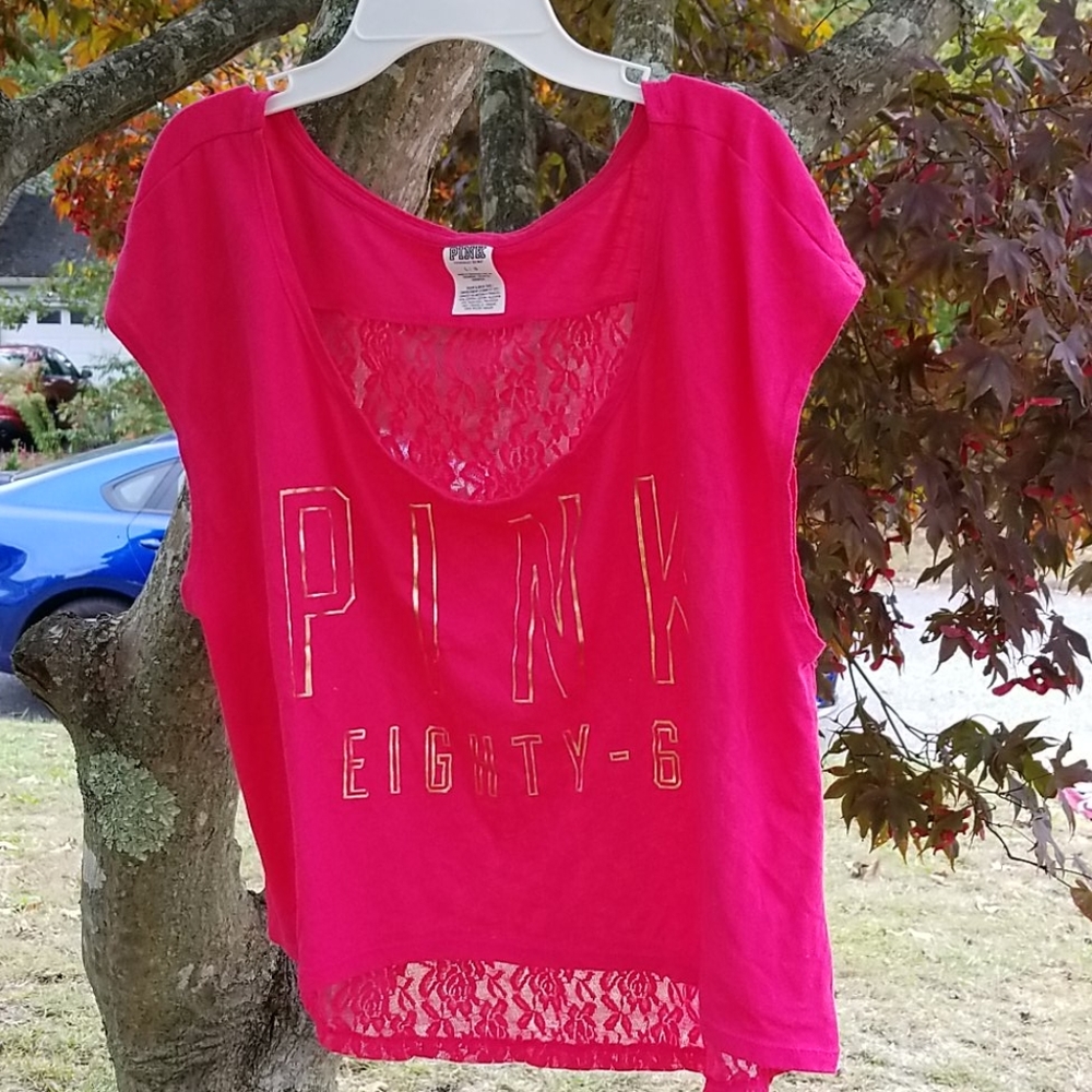 Pink Victoria Secret shirt